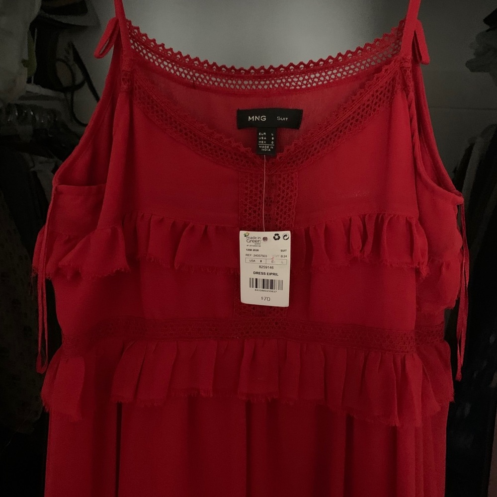 A gorgeous red dress